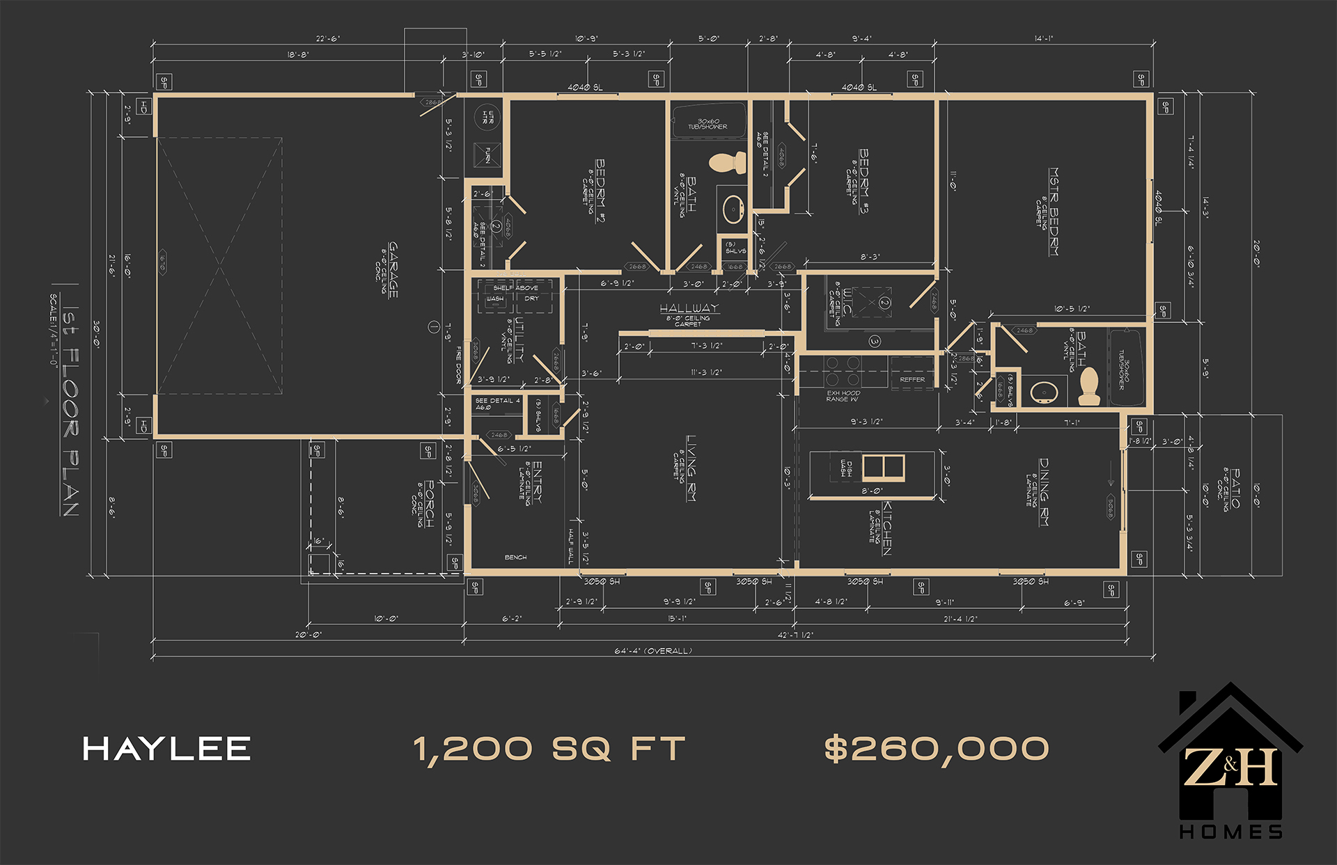 The Idaho Floorplan